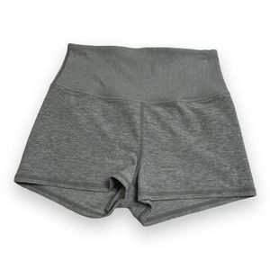 alo alosoft heather gray shorts
